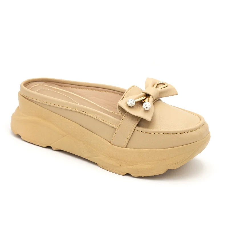 Men's slippers with a padded collar for comfort M0507 open back