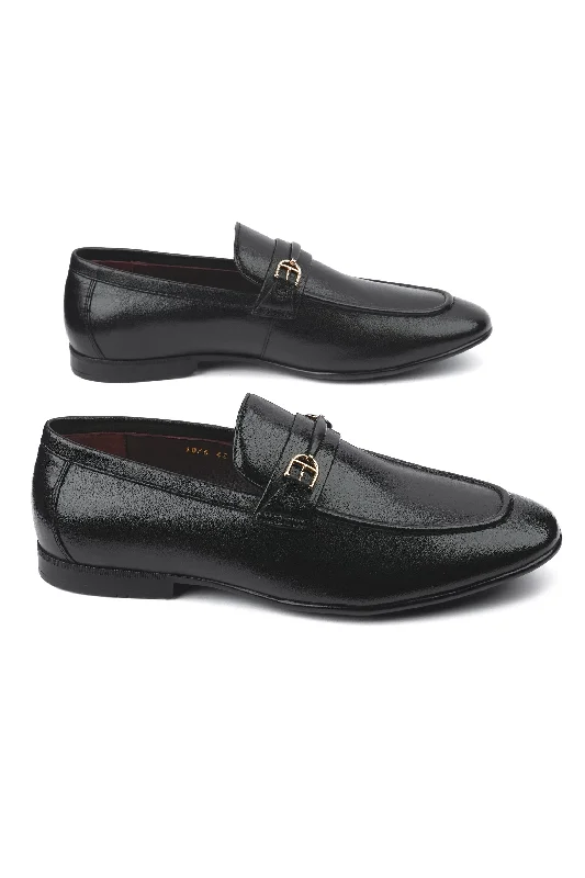 Men's leather loafers with a penny slot Men's leather loafers with a penny slot LOGO 1076 BKM Men's leather loafers with a penny slot Men's leather loafers with a penny slot LOGO 1076 BKM