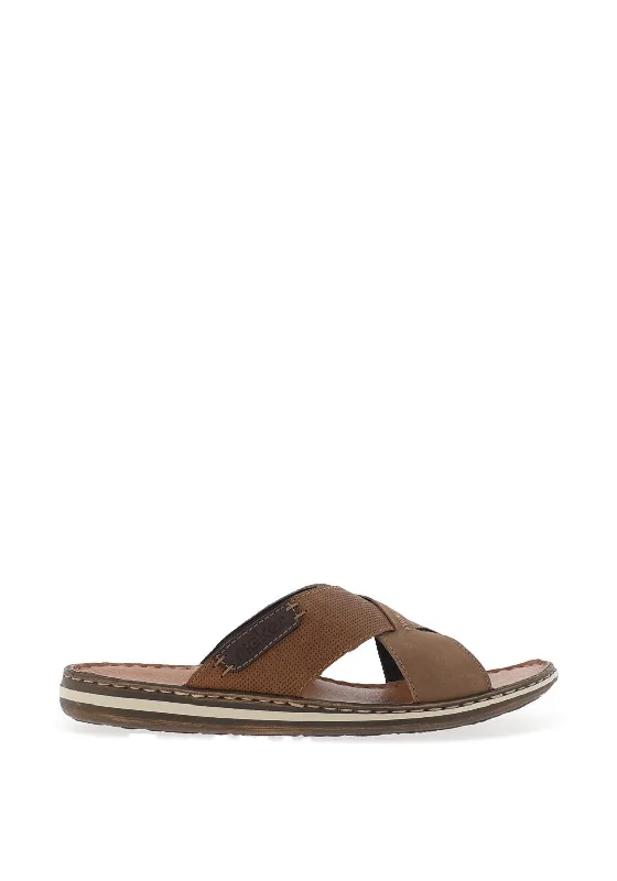 Men's casual shoes with a low - profile design Rieker Men’s Crossover Sandals, Brown Men's casual shoes with a low - profile design Rieker Men’s Crossover Sandals, Brown