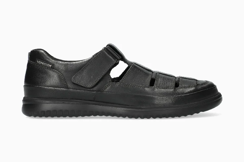 Men's sandals with a stretchy strap for a better fit Men's sandals with a stretchy strap for a better fit Tarek - Black Men's sandals with a stretchy strap for a better fit Men's sandals with a stretchy strap for a better fit Tarek - Black