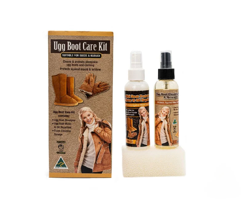 Men's slippers with a logo patch on the side UGG Boot Care Kit