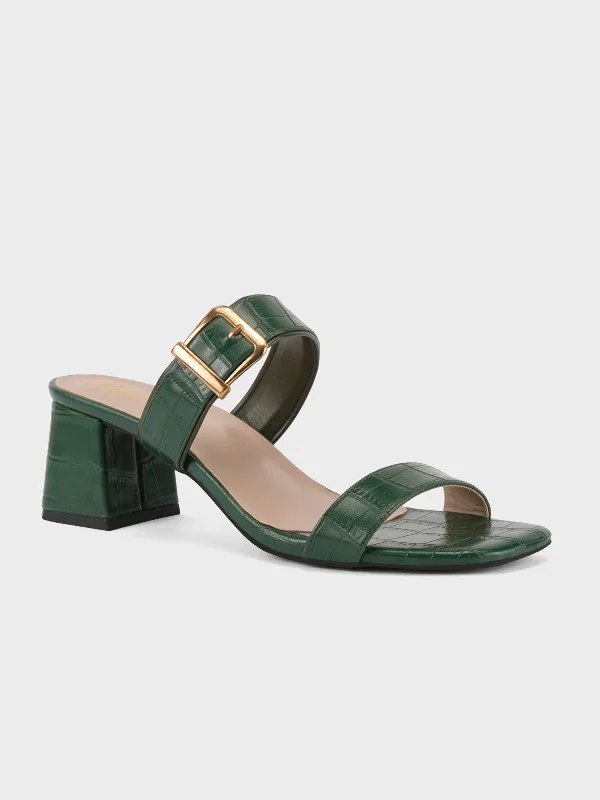 Men's sandals with a leather lining for comfort Men's sandals with a leather lining for comfort Womens "BUARIA" Block Heeled Sandals