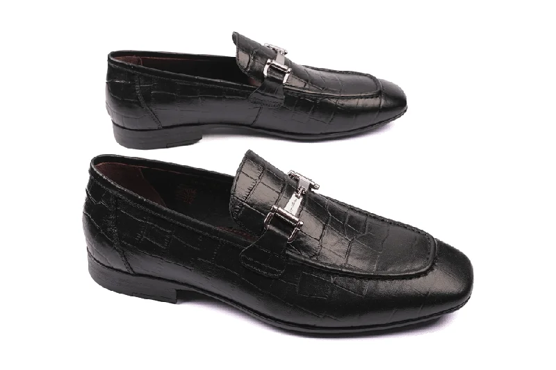 Men's loafers with a cushioned footbed Men's loafers with a cushioned footbed LOGO 10046 BKC Men's loafers with a cushioned footbed Men's loafers with a cushioned footbed LOGO 10046 BKC