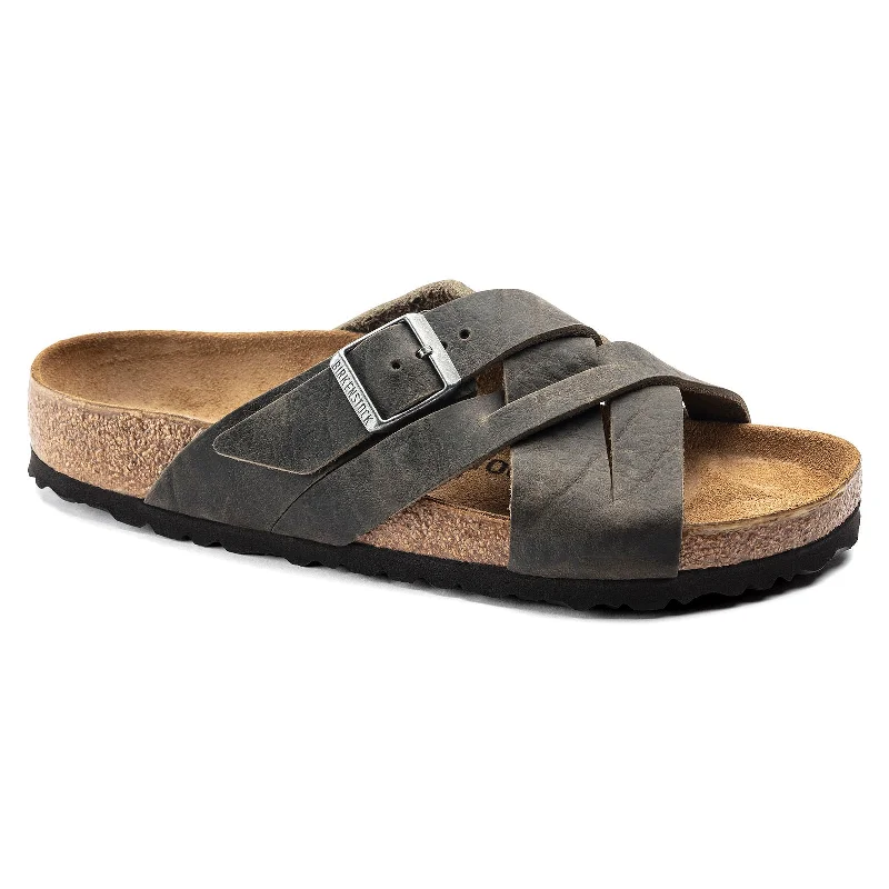 Men's sandals with a cushioned footbed Men's sandals with a cushioned footbed Birkenstock Lugano Men's sandals with a cushioned footbed Men's sandals with a cushioned footbed Birkenstock Lugano
