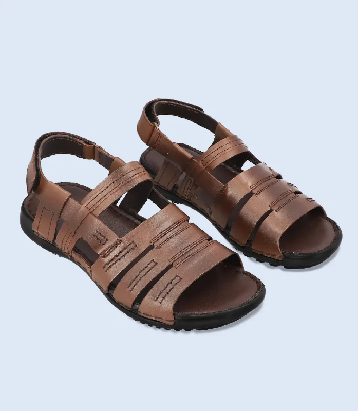 Men's leather sandals with an adjustable strap Men's leather sandals with an adjustable strap BM4611-BROWN-Men Casual Sandal Men's leather sandals with an adjustable strap Men's leather sandals with an adjustable strap BM4611-BROWN-Men Casual Sandal