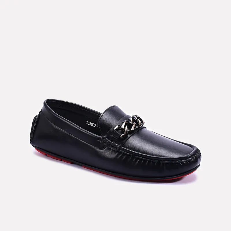 Men's loafers with a low - heeled design Men's loafers with a low - heeled design Black Chain Loafers For Men 0130950 Men's loafers with a low - heeled design Men's loafers with a low - heeled design Black Chain Loafers For Men 0130950