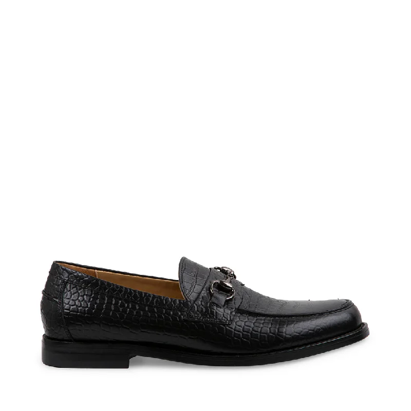 Men's loafers with a low - heeled design Men's loafers with a low - heeled design DARKO BLACK LEATHER Men's loafers with a low - heeled design Men's loafers with a low - heeled design DARKO BLACK LEATHER