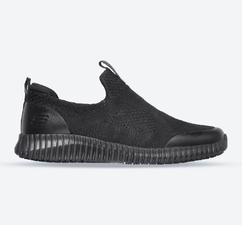 Men's casual shoes with a geometric pattern Men's Wide Fit Skechers 77501EC Cessnock Colleton Slip Resistant Trainers Men's casual shoes with a geometric pattern Men's Wide Fit Skechers 77501EC Cessnock Colleton Slip Resistant Trainers