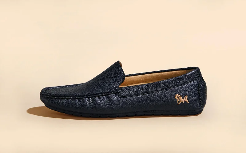 Men's leather loafers with a penny slot Men's leather loafers with a penny slot Dapper Loafers : Black Men's leather loafers with a penny slot Men's leather loafers with a penny slot Dapper Loafers : Black