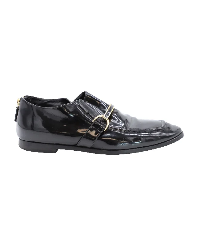 Men's loafers with a moc - toe design Men's loafers with a moc - toe design Stella McCartney Morgana Loafers in Black Patent Leather Men's loafers with a moc - toe design Men's loafers with a moc - toe design Stella McCartney Morgana Loafers in Black Patent Leather