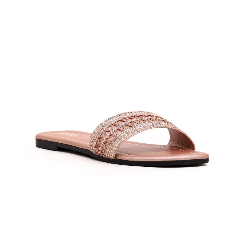 Men's slippers with a leather sole for a classic look Peach Casual Slipper CL1662