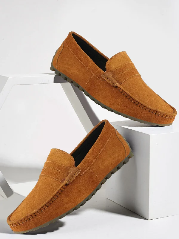 Men's casual sneakers with a mesh upper Men Teek Suede Leather Side Stitched Slip On Driving Loafers and Mocassin Men's casual sneakers with a mesh upper Men Teek Suede Leather Side Stitched Slip On Driving Loafers and Mocassin