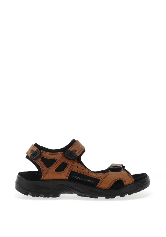 Men's casual shoes with a padded heel for comfort Ecco Mens Offroad Leather Sandals, Sierra Men's casual shoes with a padded heel for comfort Ecco Mens Offroad Leather Sandals, Sierra