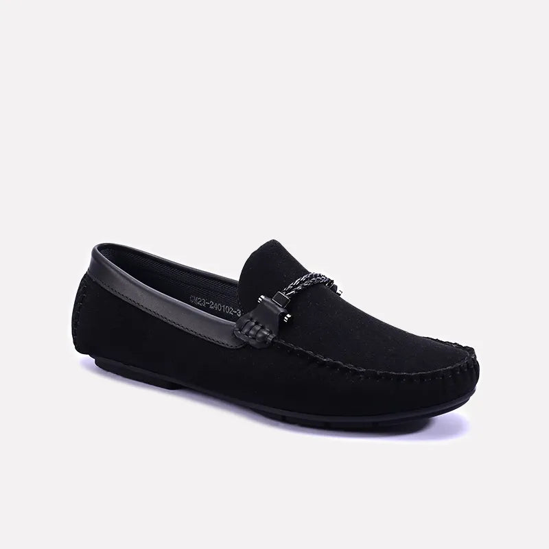 Men's loafers with a moc - toe design Men's loafers with a moc - toe design Black Velvet Loafers Men 0130789 Men's loafers with a moc - toe design Men's loafers with a moc - toe design Black Velvet Loafers Men 0130789