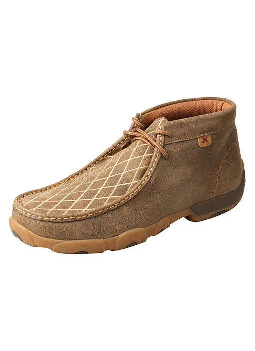 Men's casual shoes with a geometric pattern Twisted X Mens Casual Driving Moc- Bomber Men's casual shoes with a geometric pattern Twisted X Mens Casual Driving Moc- Bomber