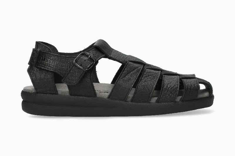 Men's leather sandals with an adjustable strap Men's leather sandals with an adjustable strap Sam - Black Men's leather sandals with an adjustable strap Men's leather sandals with an adjustable strap Sam - Black