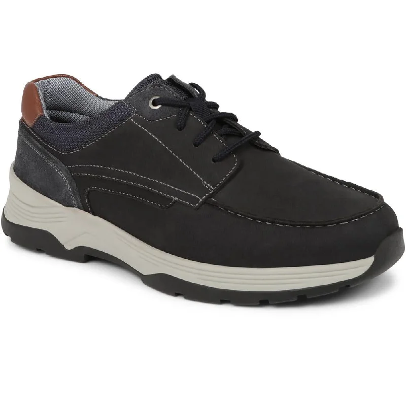 Men's casual shoes with a logo patch on the tongue Suede Lace-Up Shoes - RONNIE / 325 174 Men's casual shoes with a logo patch on the tongue Suede Lace-Up Shoes - RONNIE / 325 174