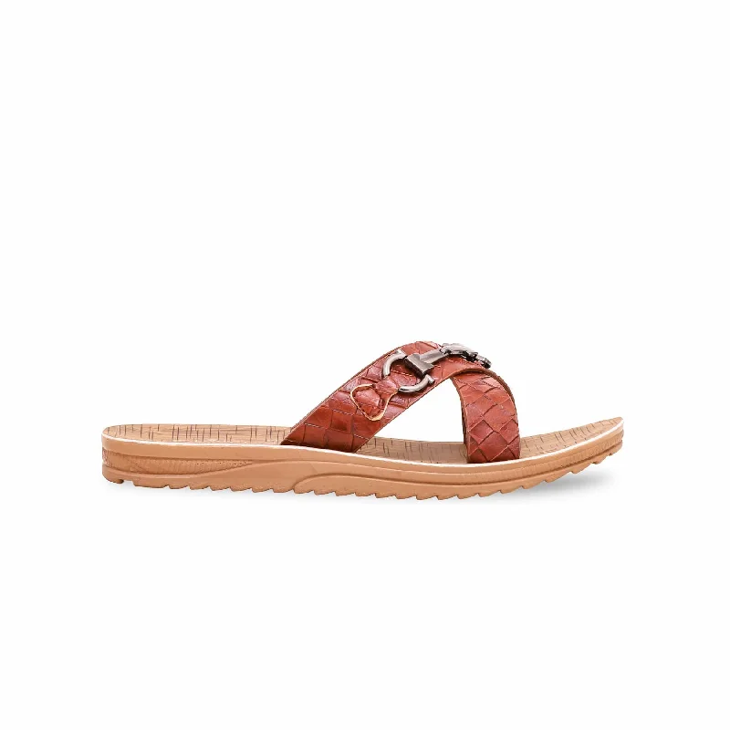 Men's slippers with a soft, flexible sole Boys Coffee Formal Slipper KD4702