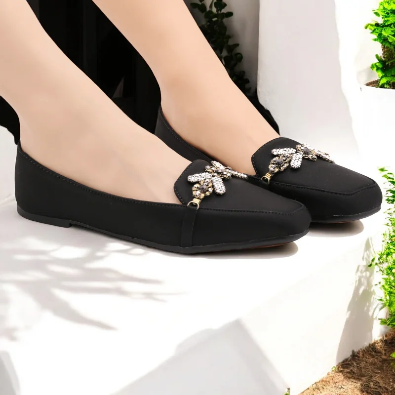 Men's slippers with a pointed toe for a stylish appearance M0522 flat pump