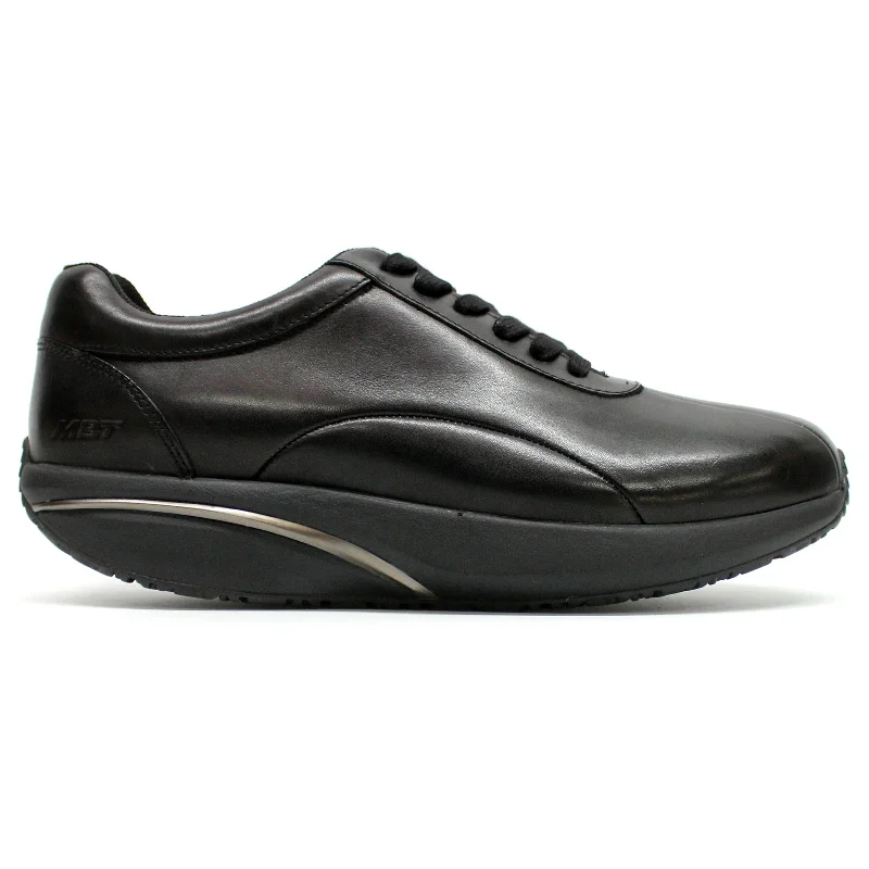 Men's casual shoes with a padded heel for comfort MBT Anka Nappa Leather Men's Lace Up Shoes Men's casual shoes with a padded heel for comfort MBT Anka Nappa Leather Men's Lace Up Shoes
