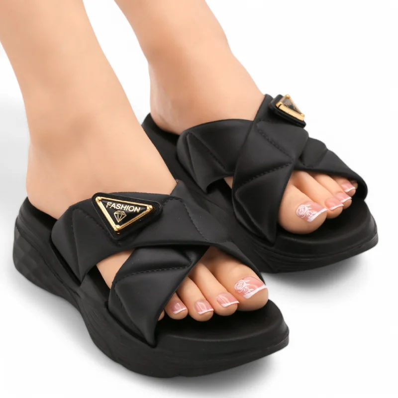 Men's slippers with a breathable fabric upper M0563 arisa slipper