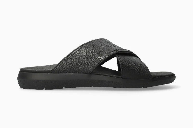 Men's sandals with a cushioned footbed Men's sandals with a cushioned footbed Conrad - Black Men's sandals with a cushioned footbed Men's sandals with a cushioned footbed Conrad - Black