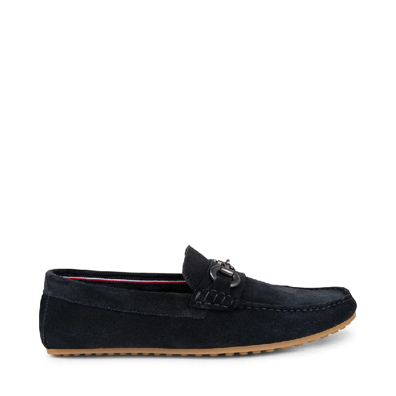 Men's loafers with a leather lining for comfort Men's loafers with a leather lining for comfort SILVIO NAVY SUEDE Men's loafers with a leather lining for comfort Men's loafers with a leather lining for comfort SILVIO NAVY SUEDE