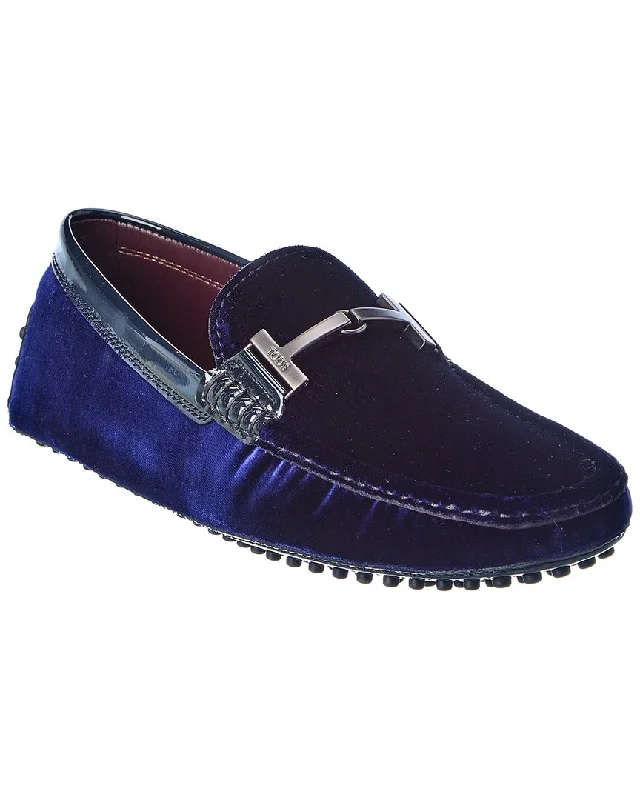 Men's loafers with a low - heeled design Men's loafers with a low - heeled design TOD’s Gommini Velvet & Patent Loafer Men's loafers with a low - heeled design Men's loafers with a low - heeled design TOD’s Gommini Velvet & Patent Loafer