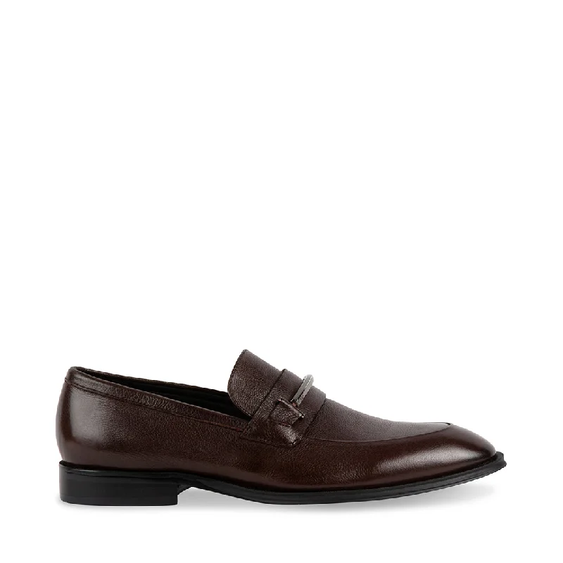 Men's loafers with a low - heeled design Men's loafers with a low - heeled design KASEN BROWN LEATHER Men's loafers with a low - heeled design Men's loafers with a low - heeled design KASEN BROWN LEATHER