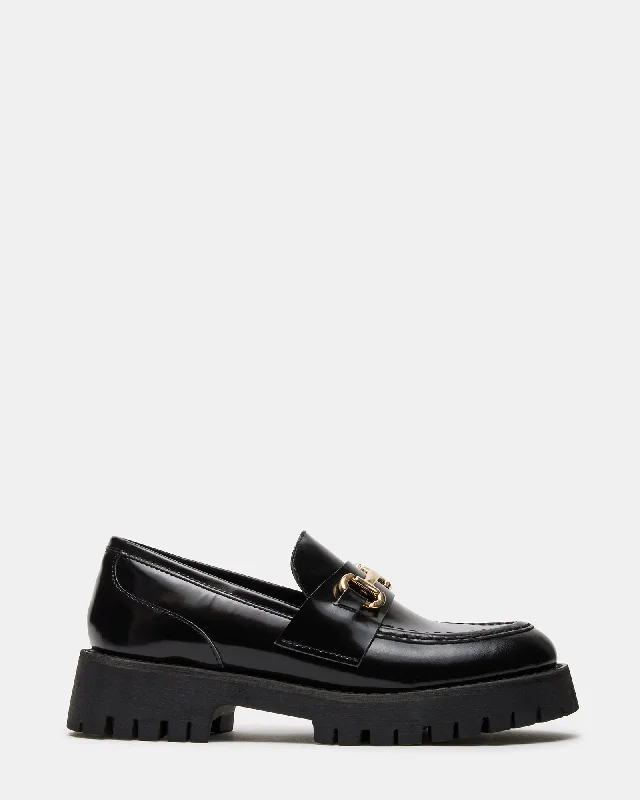 Men's leather loafers with a penny slot Men's leather loafers with a penny slot LANDO BLACK LEATHER Men's leather loafers with a penny slot Men's leather loafers with a penny slot LANDO BLACK LEATHER