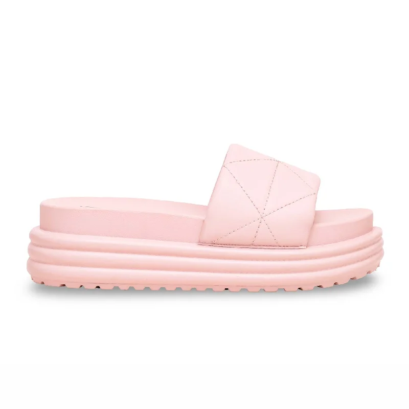 Men's slippers with a decorative pom - pom or tassel Pink Casual Slipper CL9249