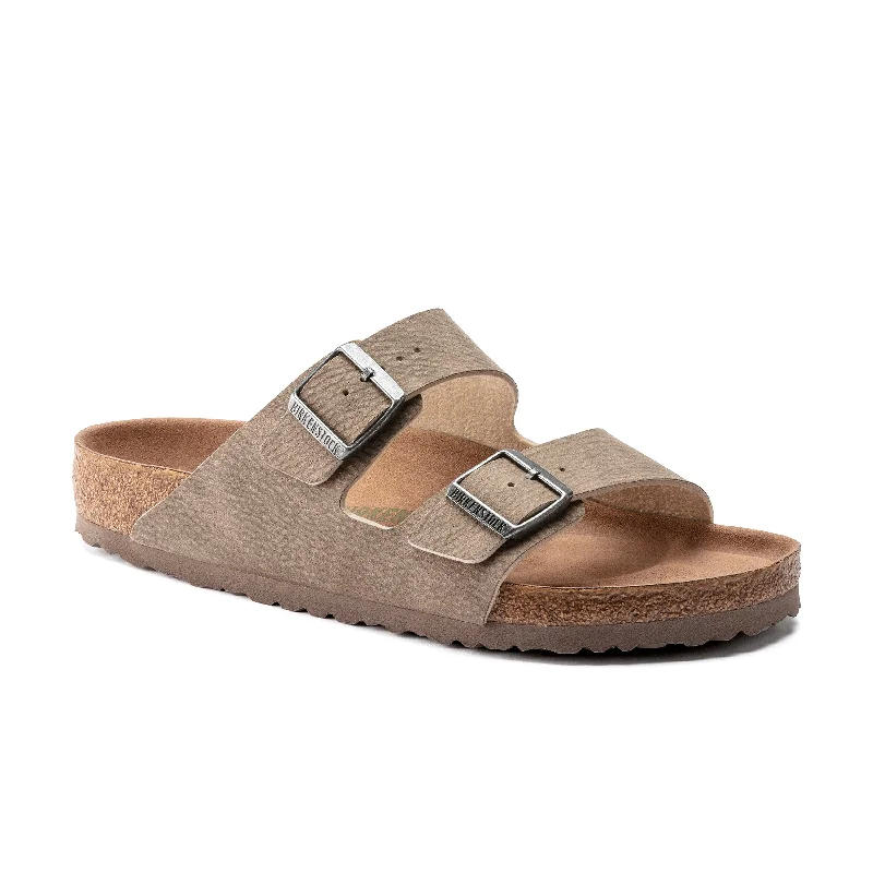 Men's sandals with a padded heel Men's sandals with a padded heel Arizona Vegan Grey Taupe BirkiBuc Men's sandals with a padded heel Men's sandals with a padded heel Arizona Vegan Grey Taupe BirkiBuc