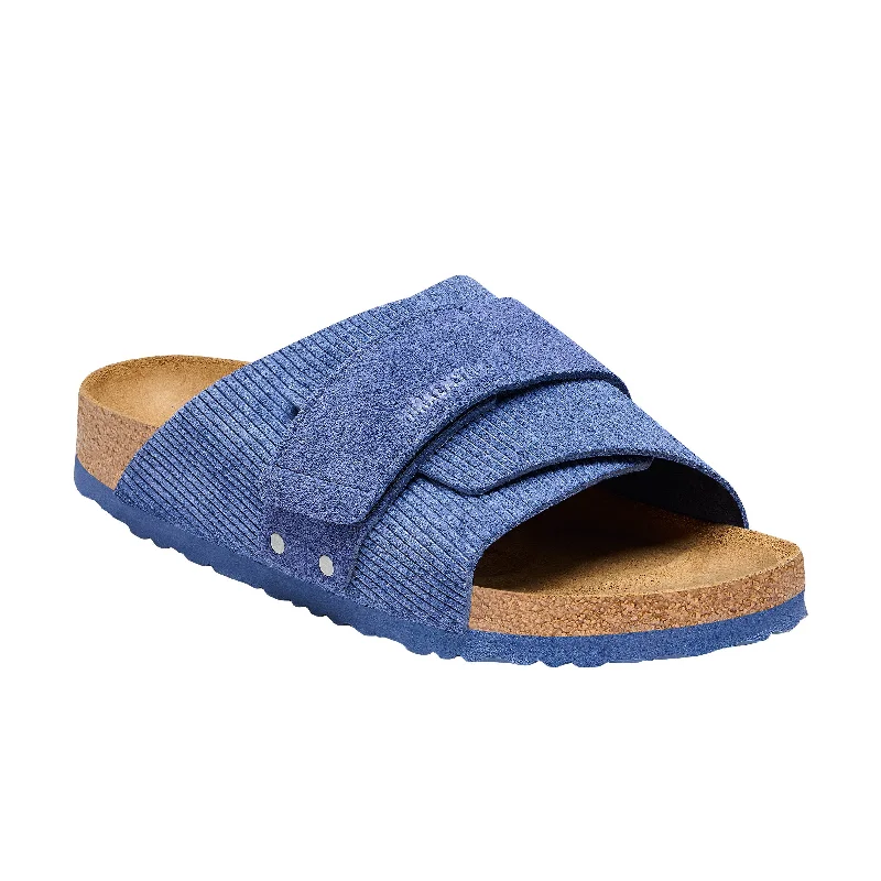 Men's sandals with a wide strap for support Men's sandals with a wide strap for support Kyoto Corduroy Indigo Embossed Suede Leather Men's sandals with a wide strap for support Men's sandals with a wide strap for support Kyoto Corduroy Indigo Embossed Suede Leather