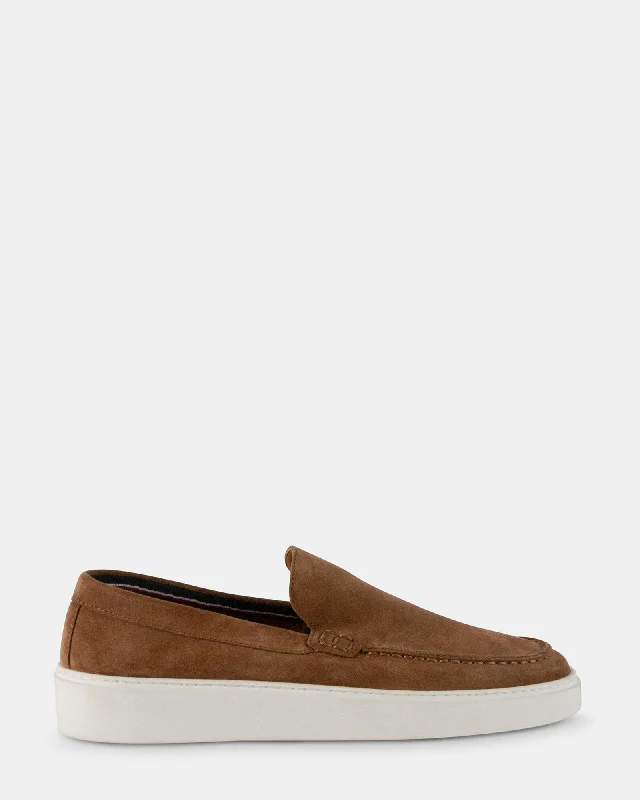 Men's loafers with a leather lining for comfort Men's loafers with a leather lining for comfort ASHTINN TOBACCO SUEDE Men's loafers with a leather lining for comfort Men's loafers with a leather lining for comfort ASHTINN TOBACCO SUEDE