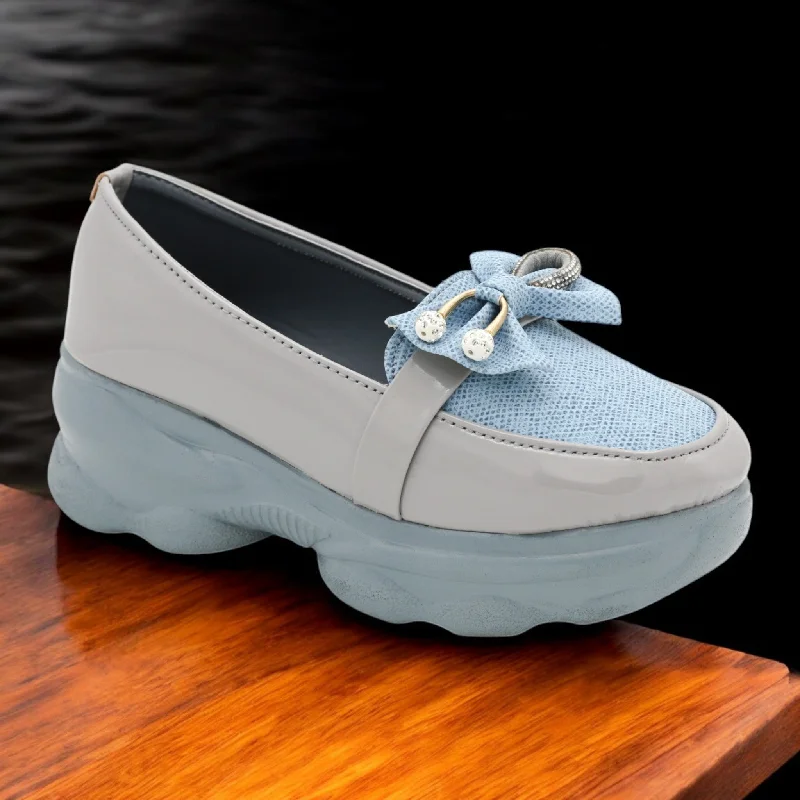 Men's slippers with a wool blend upper for warmth M0476 bow wedge
