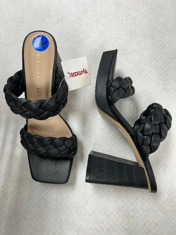 Men's leather sandals with an adjustable strap Men's leather sandals with an adjustable strap Sandals Heels Block By Clothes Mentor In Black, Size:7.5 Men's leather sandals with an adjustable strap Men's leather sandals with an adjustable strap Sandals Heels Block By Clothes Mentor In Black, Size:7.5