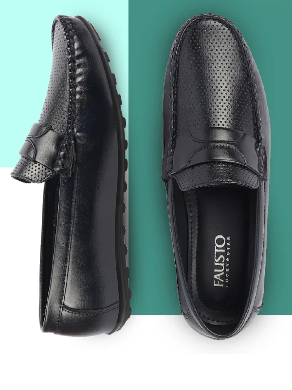 Men's casual shoes with a geometric pattern Basics Men Blue Outdoor Classic Trendy Stylish Casual Fashion Shoes Moccasin and Loafers Men's casual shoes with a geometric pattern Basics Men Blue Outdoor Classic Trendy Stylish Casual Fashion Shoes Moccasin and Loafers