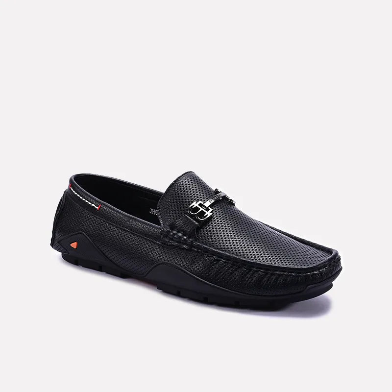 Men's leather loafers with a penny slot Men's leather loafers with a penny slot Black Loafer Shoes 0130962 Men's leather loafers with a penny slot Men's leather loafers with a penny slot Black Loafer Shoes 0130962