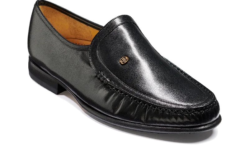 Men's loafers with a cushioned footbed Men's loafers with a cushioned footbed Valencia - Black Kid Men's loafers with a cushioned footbed Men's loafers with a cushioned footbed Valencia - Black Kid