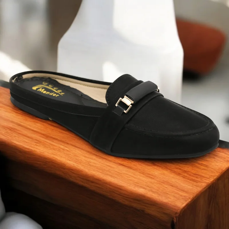 Men's slippers with a Velcro closure for easy on and off M0435 open shoes