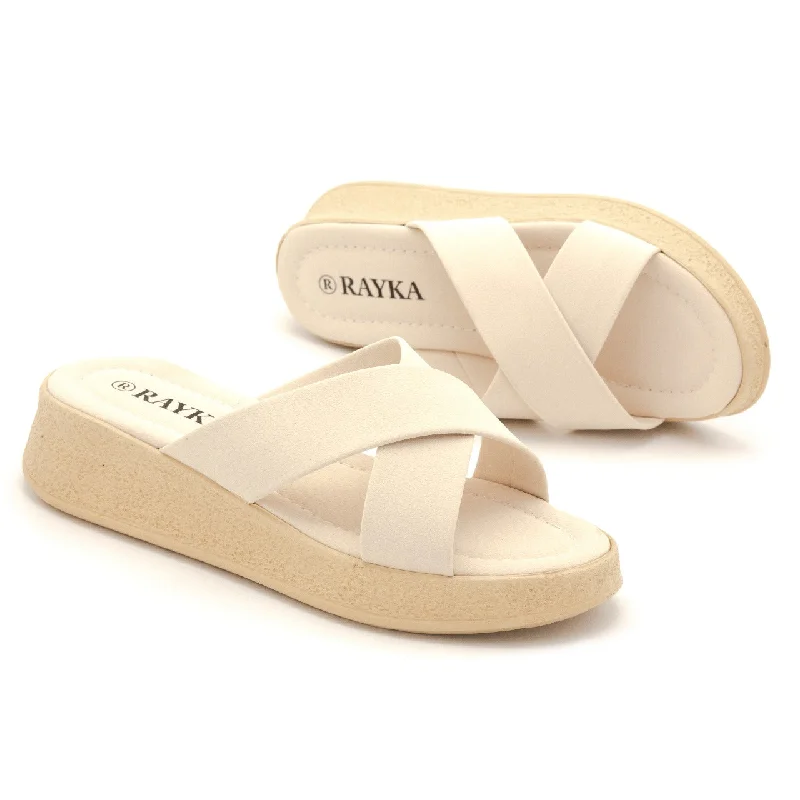 Men's slippers with a padded footbed for all - day comfort M087 wedge slipper