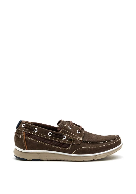 Men's casual shoes with a sporty look and feel Paul O Donnell by Pod Sail Boat Shoe, Brown Men's casual shoes with a sporty look and feel Paul O Donnell by Pod Sail Boat Shoe, Brown