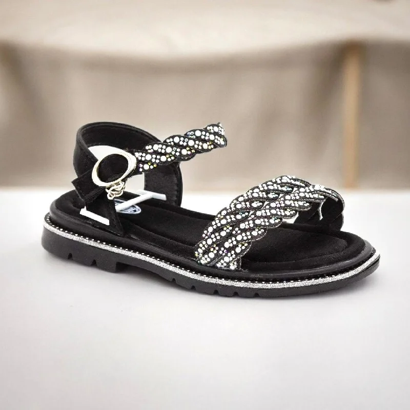 Men's slippers with a logo patch on the side Hiona kids sandal