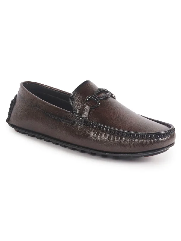 Men's casual shoes with a logo patch on the tongue Men Brown Stitched Horsebit Buckle Classic Slip-Ons Driving Loafer and Moccasins|Slip On Shoes|Casual Shoes Men's casual shoes with a logo patch on the tongue Men Brown Stitched Horsebit Buckle Classic Slip-Ons Driving Loafer and Moccasins|Slip On Shoes|Casual Shoes