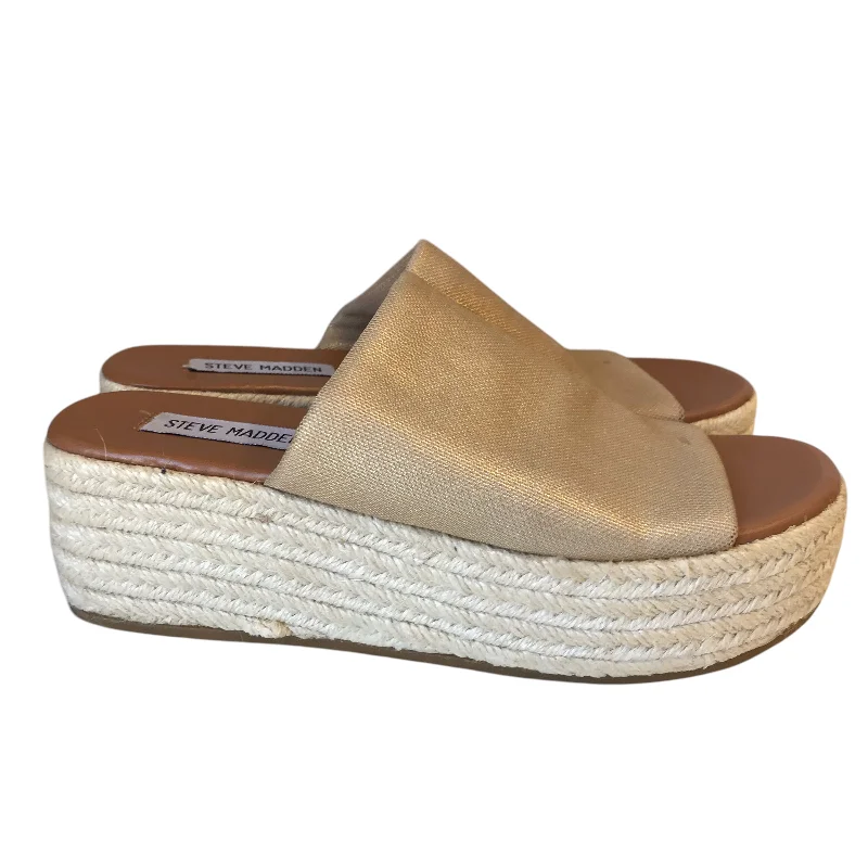 Men's sandals with a pointed toe for a stylish look Men's sandals with a pointed toe for a stylish look Sandals Heels Platform By Steve Madden In Tan, Size:6 Men's sandals with a pointed toe for a stylish look Men's sandals with a pointed toe for a stylish look Sandals Heels Platform By Steve Madden In Tan, Size:6
