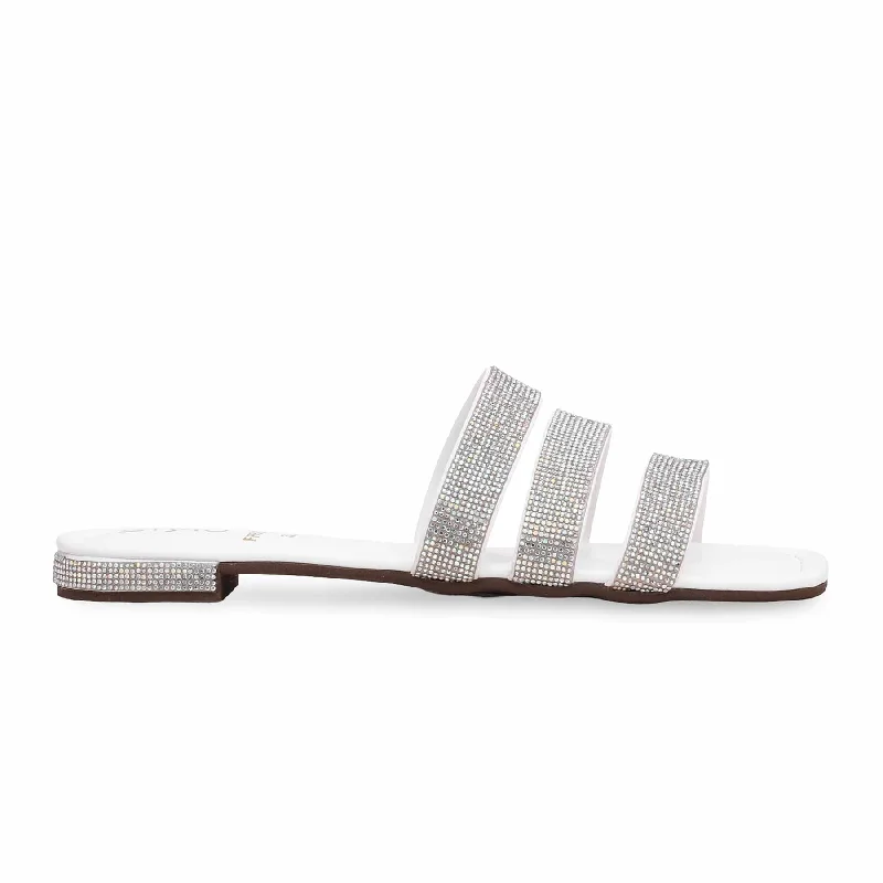 Slipper - boot style men's slippers for cold feet White Formal Slipper FR8098
