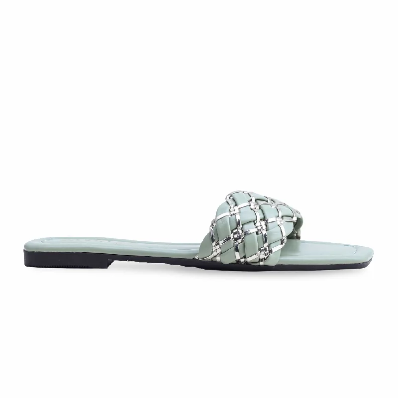 Men's slippers with a rubber sole for outdoor use PISTAGREEN Casual Slipper CL1904