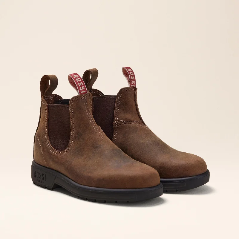 Men's casual shoes with a geometric pattern Endura 303 - Tan