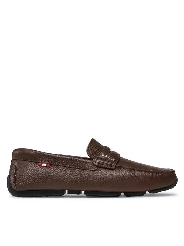 Men's loafers with a cushioned footbed Men's loafers with a cushioned footbed Bally Pavel 6234455 Men's Coffee Bovine Grained Leather Loafers Men's loafers with a cushioned footbed Men's loafers with a cushioned footbed Bally Pavel 6234455 Men's Coffee Bovine Grained Leather Loafers