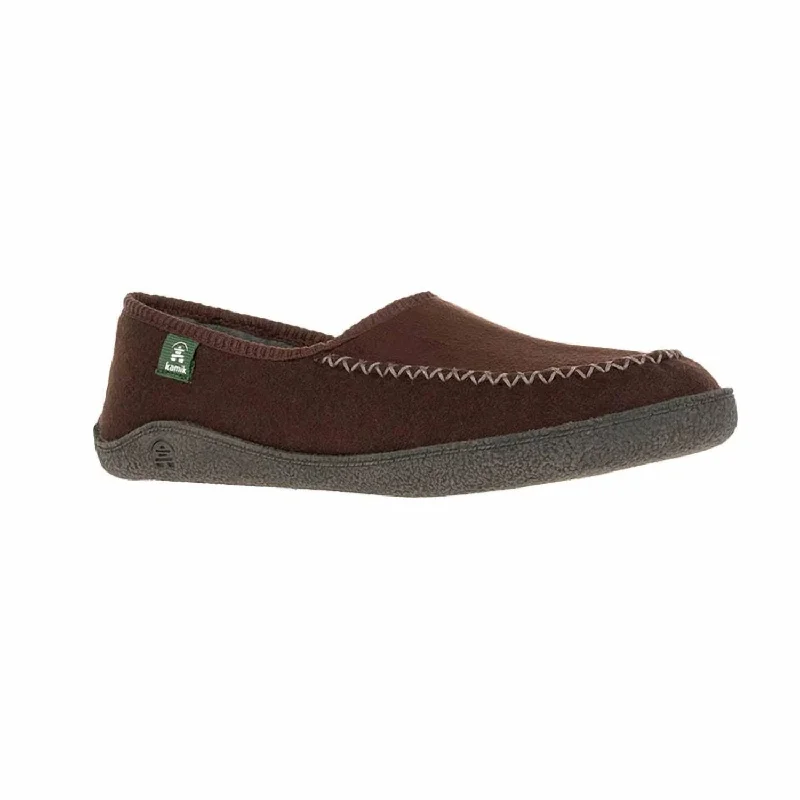 Men's loafers with a moc - toe design Men's loafers with a moc - toe design Men's Leanback Slip On Slipper In Dark Brown Men's loafers with a moc - toe design Men's loafers with a moc - toe design Men's Leanback Slip On Slipper In Dark Brown